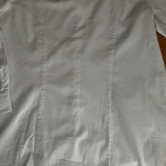 Peter Millar Sport Shirt Womens Button Down Large White NWT MSRP $105 - Picture 7 of 9